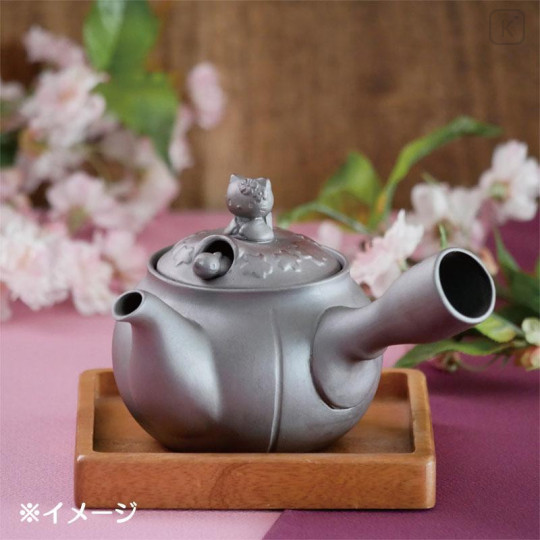 Japan Sanrio Banko Ware Pop-up Teapot - Hello Kitty - 4