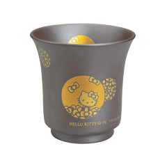 Japan Sanrio Banko Ware Gold-decorated Teacup - Hello Kitty