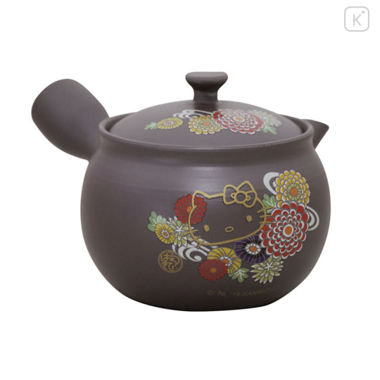 Japan Sanrio Banko Ware Teapot - Hello Kitty - 1