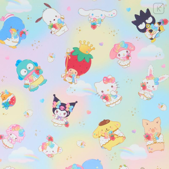 Japan Sanrio Original Strawberry Newspaper File - 50th Anniversary - 6