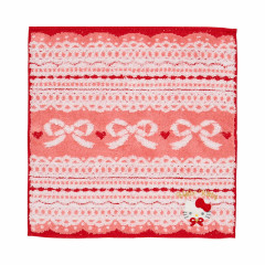 Japan Sanrio Original Petit Towel - Hello Kitty : Lace