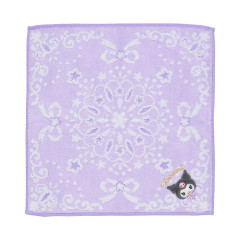 Japan Sanrio Original Petit Towel - Kuromi : Lace