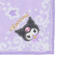 Japan Sanrio Original Petit Towel - Kuromi : Lace - 2
