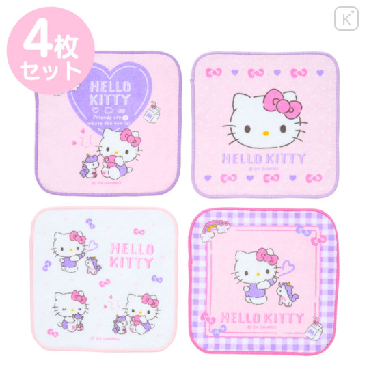 Japan Sanrio Original Petit Towel Set - Hello Kitty - 1