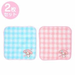 Japan Sanrio Original Embroidery Petit Towel Set - My Melody