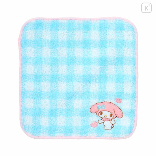 Japan Sanrio Original Embroidery Petit Towel Set - My Melody - 2
