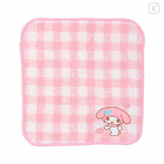 Japan Sanrio Original Embroidery Petit Towel Set - My Melody - 3