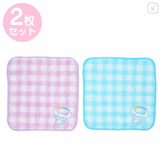 Japan Sanrio Original Embroidery Petit Towel Set - Cinnamoroll - 1