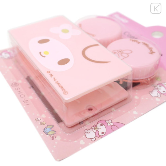 Japan Sanrio Contact Lens Case - My Melody : Light Pink - 2
