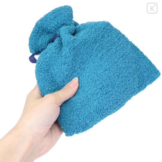 Japan Moomin Warm Socks & Drawstring Bag - Moomintroll : Turquoise Blue - 2