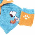 Japan Peanuts Warm Socks & Drawstring Bag - Snoopy : Turquoise Orange - 3