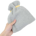 Japan Peanuts Warm Socks & Drawstring Bag - Snoopy : Grey Yellow - 2