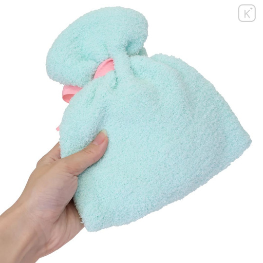 Japan Crayon Shin-chan Warm Socks & Drawstring Bag - Shinnosuke Nohara & Shiro : Turquoise - 2