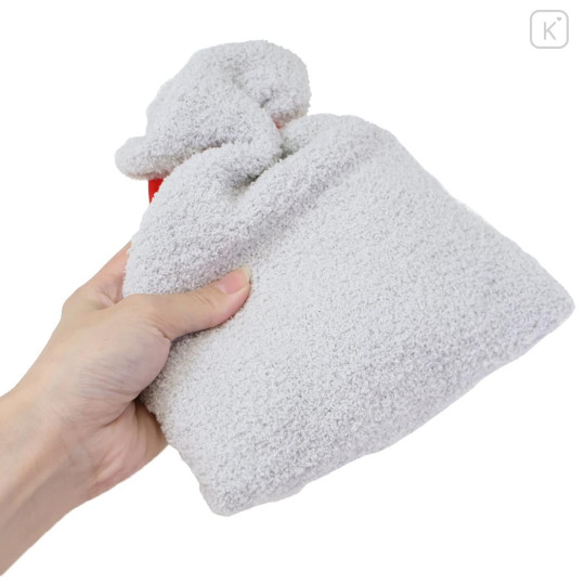 Japan Disney Warm Socks & Drawstring Bag - Baymax : Grey Red - 2