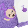 Japan Teletubbies Warm Socks & Drawstring Bag - White Purple Tinky Winky - 3