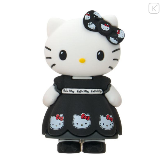 Japan Sanrio Original Secret Mascot - Hello Kitty : Monochrome Girly Twin Coordinate Birthday Doll Blind Box - 4