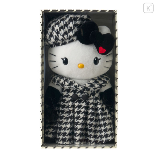 Japan Sanrio Original Birthday Doll - Hello Kitty : Monochrome Girly Twin Coordinate - 3