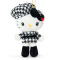 Japan Sanrio Original Mascot Holder - Hello Kitty : Monochrome Girly Twin Coordinate - 2