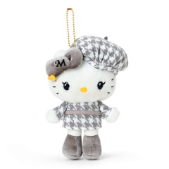 Japan Sanrio Original Mascot Holder - Hello Mimmy : Monochrome Girly Twin Coordinate