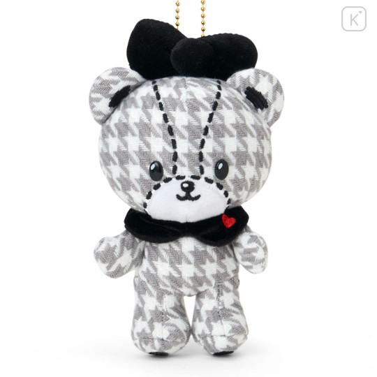 Japan Sanrio Original Mascot Holder - Tiny Chum : Monochrome Girly Twin Coordinate - 2