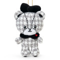Japan Sanrio Original Mascot Holder - Tiny Chum : Monochrome Girly Twin Coordinate - 2