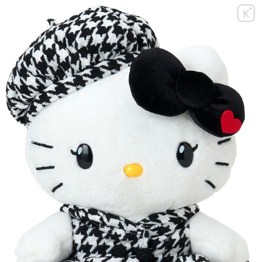 Japan Sanrio Original Plush Toy - Hello Kitty : Monochrome Girly Twin Coordinate - 3