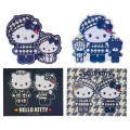 Japan Sanrio Original Sticker Set - Hello Kitty : Monochrome Girly Twin Coordinate - 3