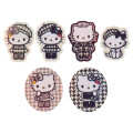 Japan Sanrio Original Sticker Set - Hello Kitty : Monochrome Girly Twin Coordinate - 4