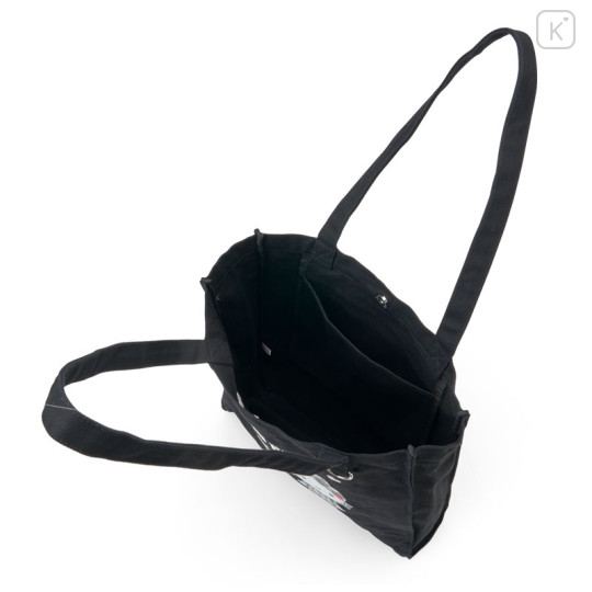 Japan Sanrio Original Tote Bag - Hello Kitty & Hello Mimmy : Monochrome Girly Twin Coordinate - 3