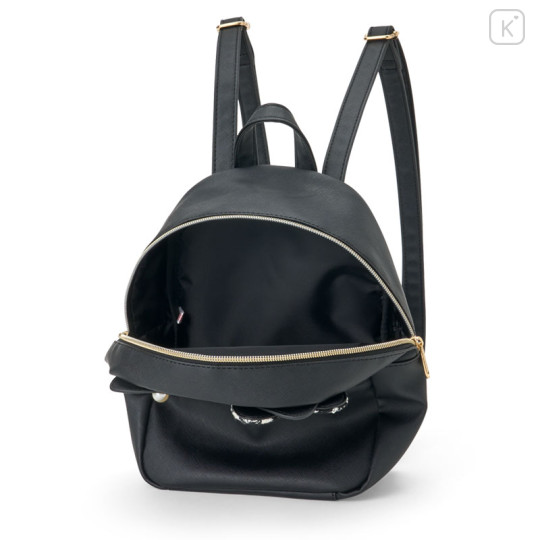 Japan Sanrio Original Face-shaped Backpack - Hello Kitty : Monochrome Girly Twin Coordinate - 3