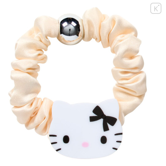 Japan Sanrio Mascot Hair Tie Set - Hello Kitty : Monotone Ribbon A - 2