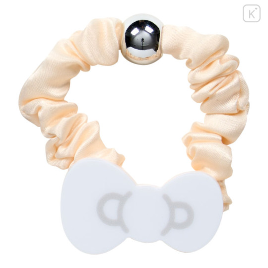 Japan Sanrio Mascot Hair Tie Set - Hello Kitty : Monotone Ribbon B - 3