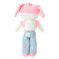 Japan Sanrio Original Mascot Holder - Hello Kitty : Sanrio Closet Collection Casual Style Bunny Ear Knit Hat Style Up Mascot - 3