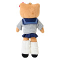 Japan Sanrio Original Mascot Holder - Hello Kitty : Sanrio Closet Collection Kogal Gogo Gal Style Uniform Tan Style Up Mascot - 3