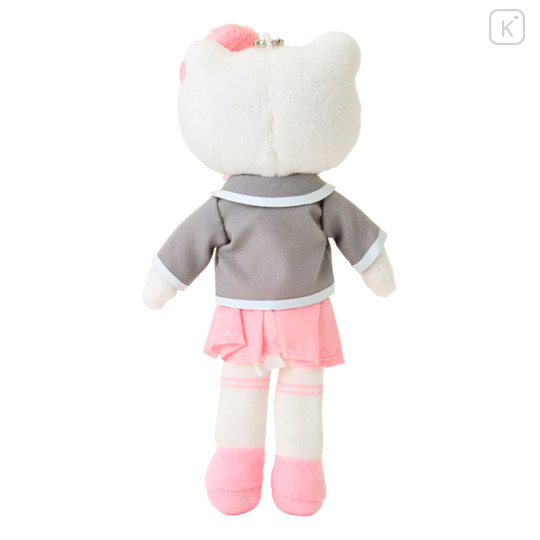 Japan Sanrio Original Mascot Holder - Hello Kitty : Sanrio Closet Collection Uniform Blazer Pleated Skirt Kogal Style Up Mascot - 3
