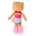 Japan Sanrio Original Mascot Holder - Hello Kitty : Sanrio Closet Collection Gal Style Y2K Hibiscus Tan Style Up Mascot - 3