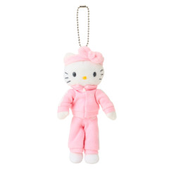 Japan Sanrio Original Mascot Holder - Hello Kitty : Sanrio Closet Collection Sporty Style Pink