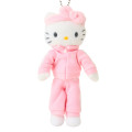 Japan Sanrio Original Mascot Holder - Hello Kitty : Sanrio Closet Collection Sporty Style Pink - 2