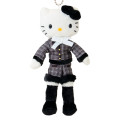 Japan Sanrio Original Mascot Holder - Hello Kitty : Sanrio Closet Collection Tweed Style Elegant Outing Style Up Mascot - 2