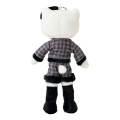 Japan Sanrio Original Mascot Holder - Hello Kitty : Sanrio Closet Collection Tweed Style Elegant Outing - 3
