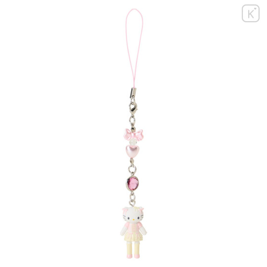 Japan Sanrio Original Strap - Hello Kitty : Sanrio Closet Collection Girly Style Lace-up Blouse Ribbon Frill - 1