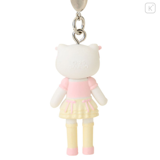 Japan Sanrio Original Strap - Hello Kitty : Sanrio Closet Collection Girly Style Lace-up Blouse Ribbon Frill - 3