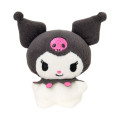 Japan Sanrio Original Plush Toy - Kuromi : Super Cute Adventures Chima Pote Collection - 1