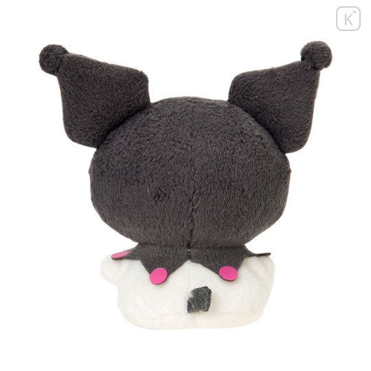 Japan Sanrio Original Plush Toy - Kuromi : Super Cute Adventures Chima Pote Collection - 2