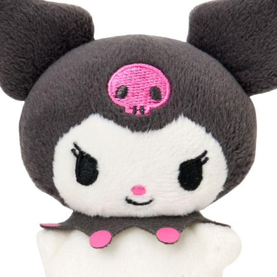 Japan Sanrio Original Plush Toy - Kuromi : Super Cute Adventures Chima Pote Collection - 3