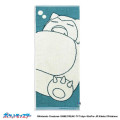 Japan Pokemon Face Towel - Snorlax : Sleep - 1
