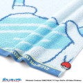 Japan Pokemon Face Towel - Quaxly : Blue - 2