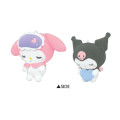 Japan Sanrio Mascot Holder Connecting Set - Kuromi & My Melody : Good Night - 2