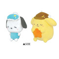 Japan Sanrio Mascot Holder Connecting Set - Pochacco & Pompompurin : Good Night - 2