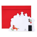Japan Sanrio 3D Greeting Card - Christmas Tree Dog Party & Music - 5